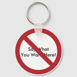 Chaveiro Círculo Personalizado com barra