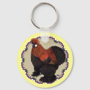 Chaveiro Círculo Silkie