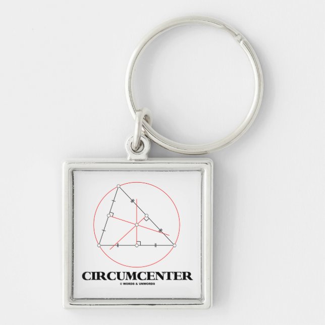 Chaveiro Circumcenter (geometria) (Frente)