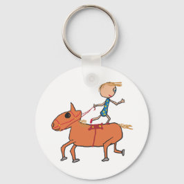 Chaveiro Circus Horse Circular
