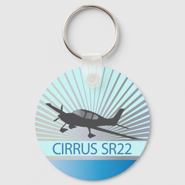 Chaveiro Cirrus SR22 (Frente)