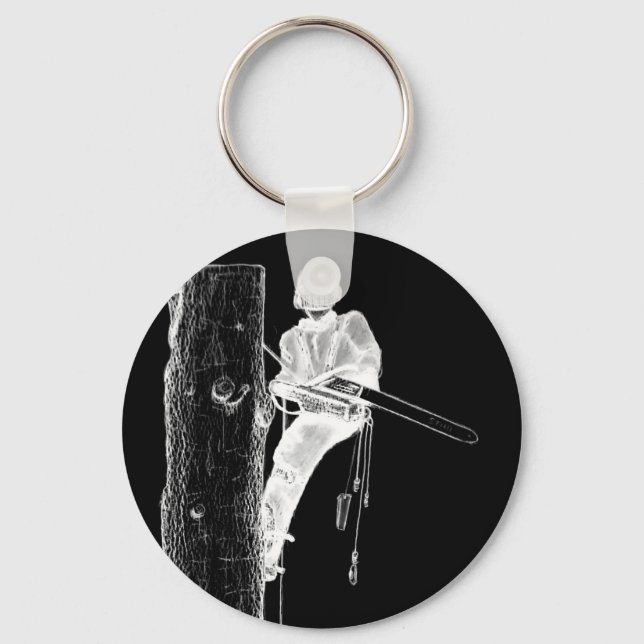 Chaveiro Cirurgião Árvore Arborista no trabalho presente Ch (Frente)