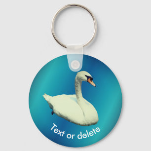 Chaveiro Cisne Real Animal Silvestre Personalizado