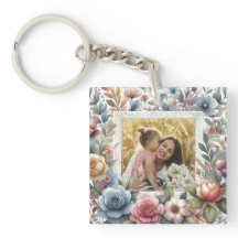 Citação de arte floral de mães e filhas melhores a
