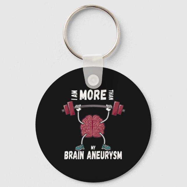 Chaveiro Citação de Sensibilização Motivada Aneurisma Cereb (Frente)