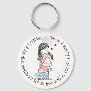 Chaveiro Citação do Amor das Mães