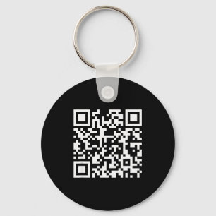 Chaveiro Citação engraçada de código QR não seja uma pequen
