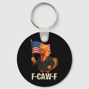 Chaveiro Citação engraçada de humor de frango meme de galo 