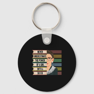 Chaveiro Citação Feminista Ruth Bader Ginsburg Rbg Menina C