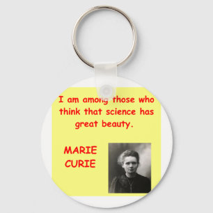 Chaveiro Citação Marie Curie