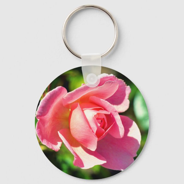 Chaveiro Citação Motivacional do Rosa Rosa (Frente)