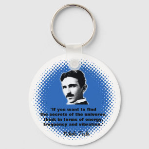 Chaveiro Citação Por Nikola Tesla T-Shirt