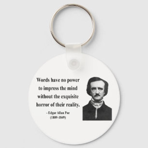Chaveiro Citações 4b do ponto de entrada de Edgar Allen