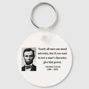 Chaveiro Citações 6b de Abraham Lincoln