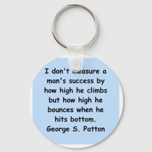 Chaveiro citações do patton de george s