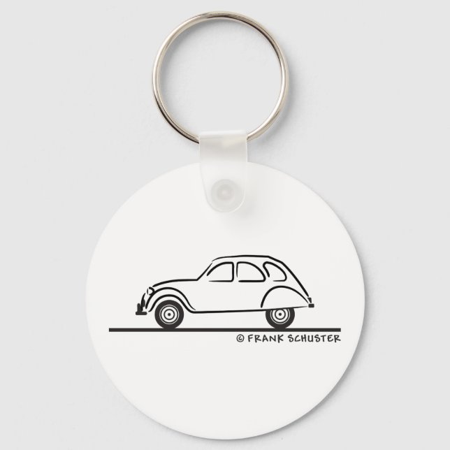Chaveiro Citroen 2CV (Frente)