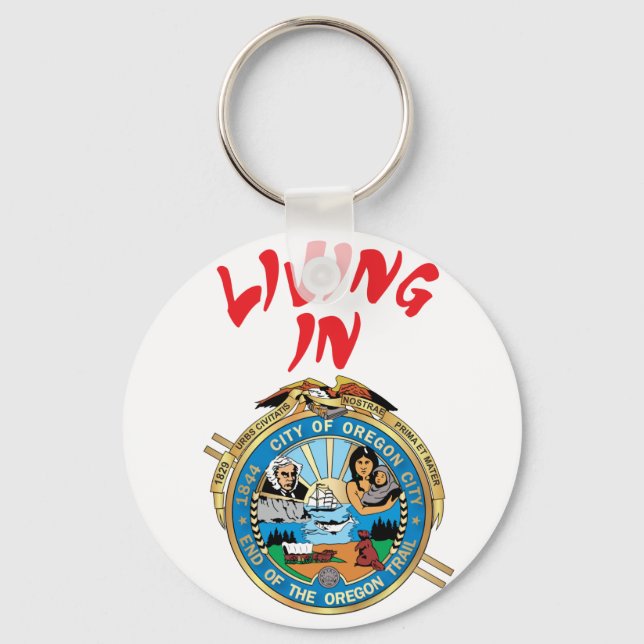 Chaveiro City of Oregon (Frente)