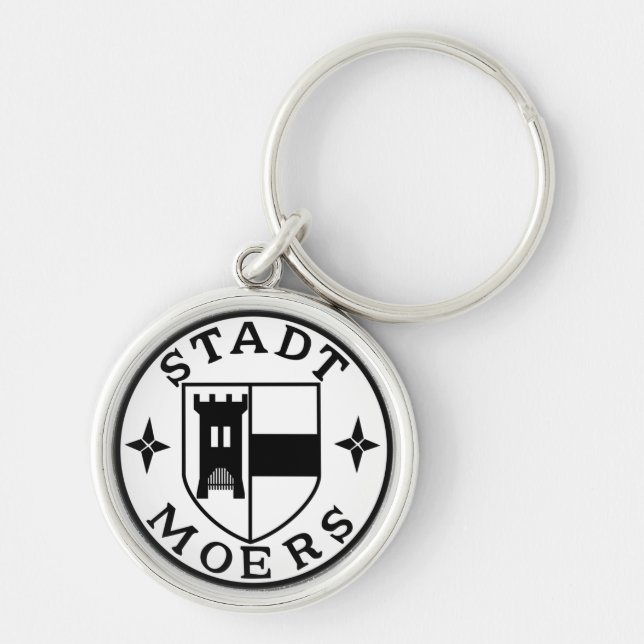Chaveiro City Seal of Moers, Alemanha (Frente)