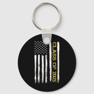 Chaveiro Cl De 2025 Mais velho Patriótico Americano Flag Gr