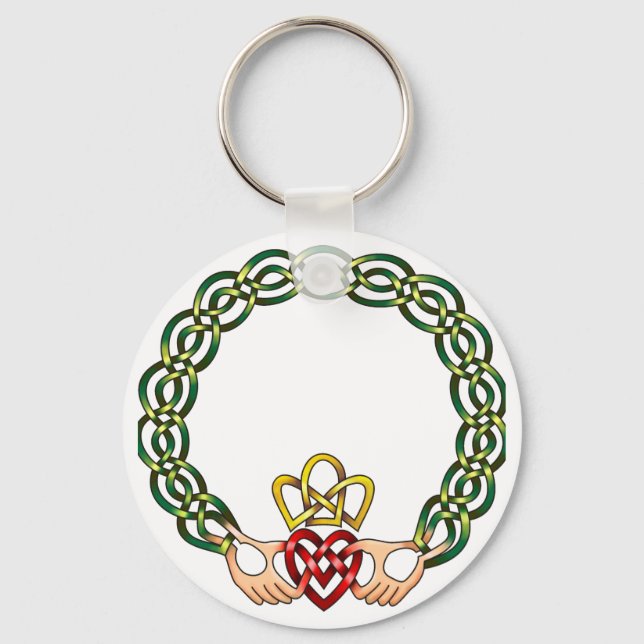 Chaveiro Claddagh (Frente)