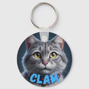 Chaveiro Clam The Cat