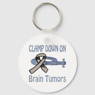 Chaveiro Clamp Down On Brain Tumors Keychain