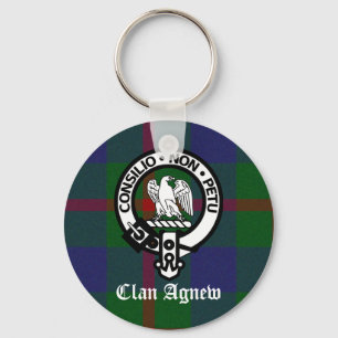 Chaveiro Clan Agnew Tartan Crest