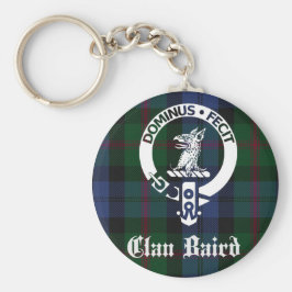 Chaveiro Clan Baird Crest Tartan