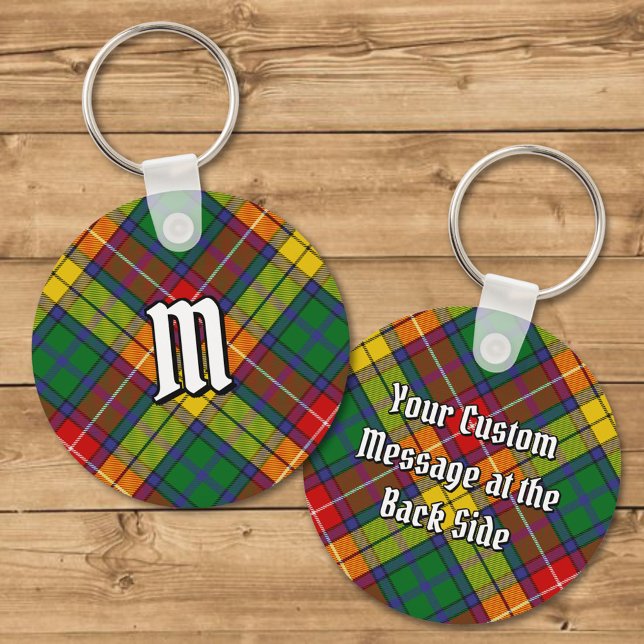 Chaveiro Clan Buchanan Tartan (Criador carregado)