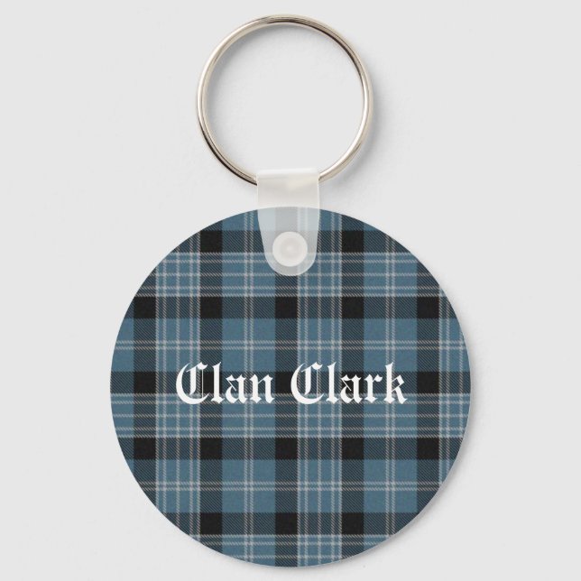 Chaveiro Clan Clark Tartan (Frente)