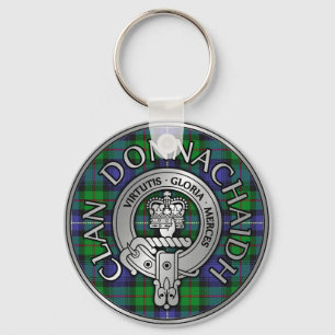 Chaveiro Clan Donnachaidh /Robertson Crest & Hunting Tartan