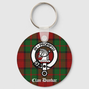 Chaveiro Clan Dunbar Tartan & Crest Crachá