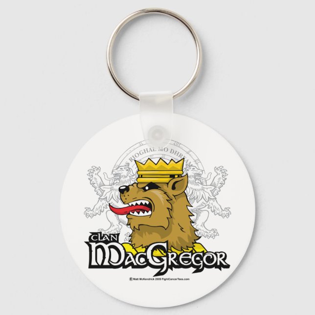 Chaveiro Clan MacGregor (Frente)