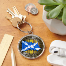 Clan MacLeod Tartan Knot & Flag