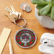 Clan Ross Crest & Tartan Knot