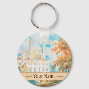 Chaveiro Clare Hall e King's College Chapel, Cambridge,