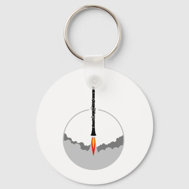 Chaveiro clarinet rocket (Frente)