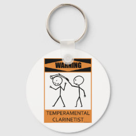 Chaveiro Clarinetista Temperatura