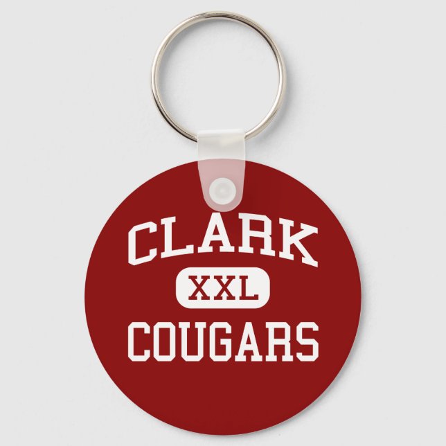 Chaveiro Clark - Cougars - Clark Segundo grau - Plano Texas (Frente)