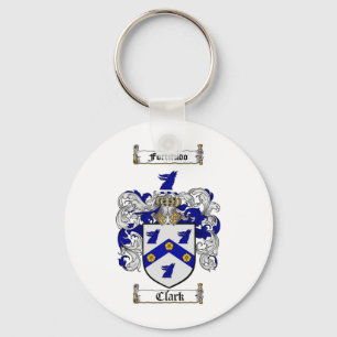 CHAVEIRO CLARK FAMILY CREST - CLARK CASACO DE ARMAS