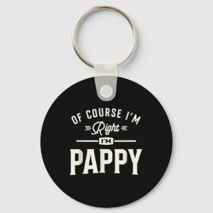 Chaveiro Claro que Estou Certo Sou Vovô Engraçado Pappy