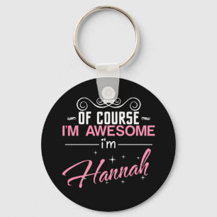 Chaveiro Claro que sou incrível, sou Hannah