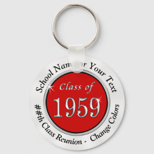 Chaveiro Class of 1959 Cheap Class Reunion Gift Ideas