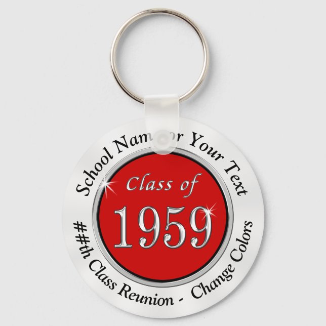 Chaveiro Class of 1959 Cheap Class Reunion Gift Ideas (Frente)
