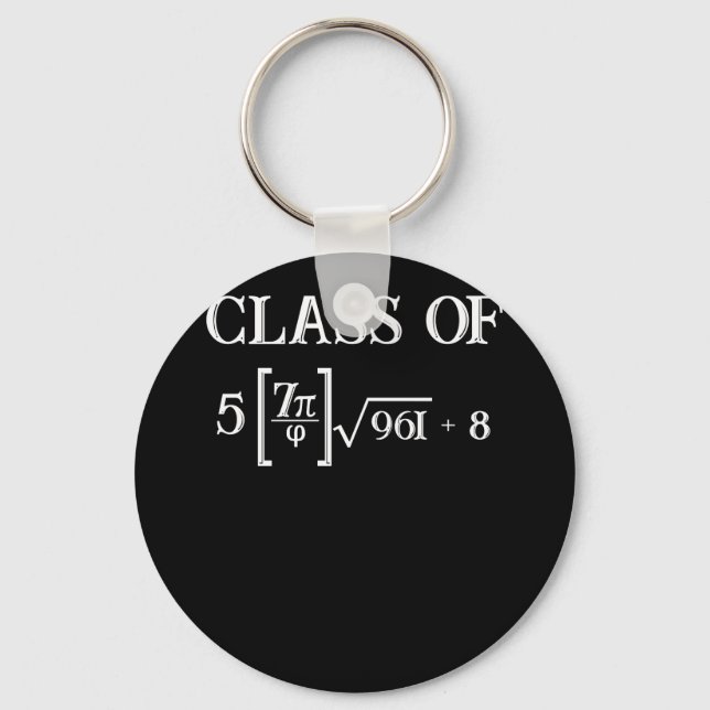 Chaveiro Class of 2023 Math Pi 8th Grade Graduation (Frente)