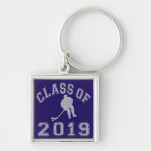 Chaveiro Classe 2019 do hóquei - cinza 2