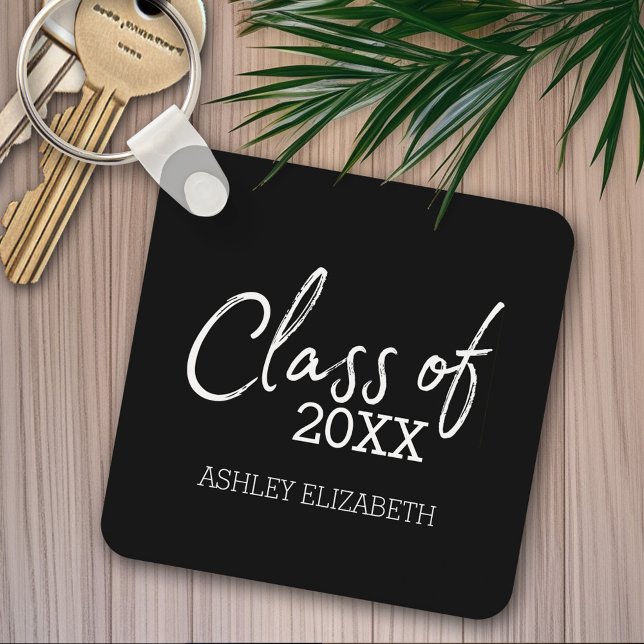 Chaveiro Classe ADD Festa de formatura ANO (Personalized Graduation Keychain - Great Party Favor for the Graduation Class)
