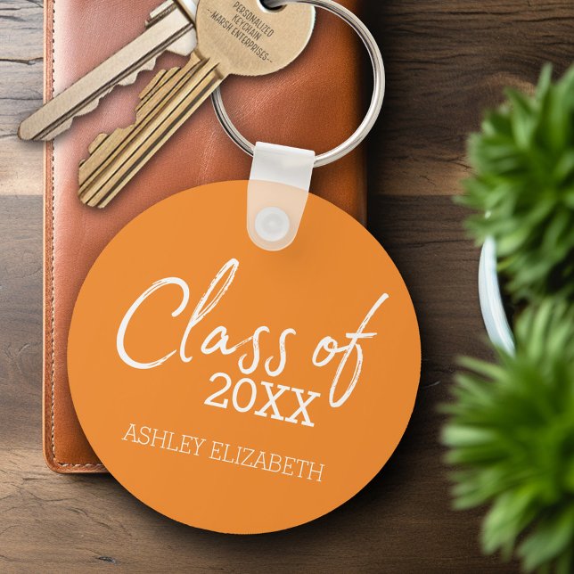 Chaveiro Classe ADD Festa de formatura ANO (Personalized Keychain - Graduation Party Favor)