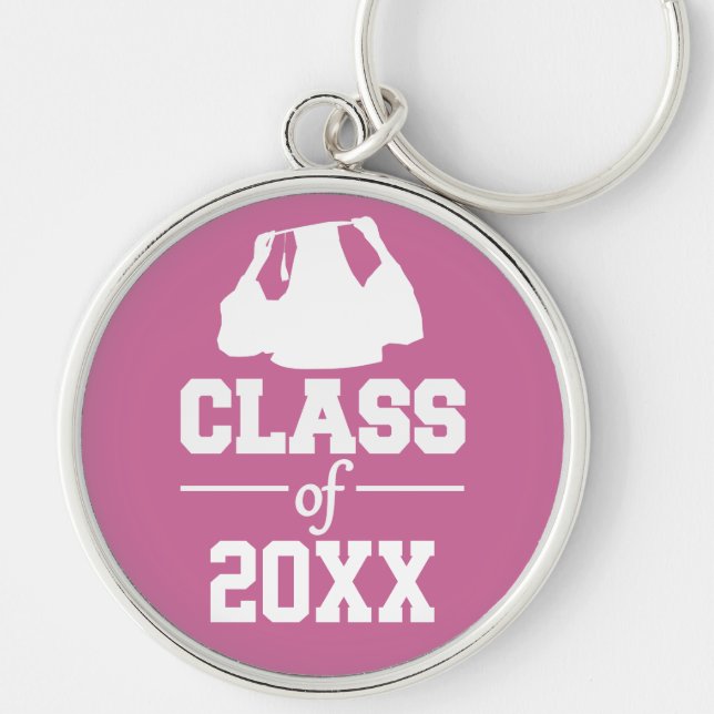 Chaveiro Classe da cadeia de chaves personalizadas do QUALQ (Frente)
