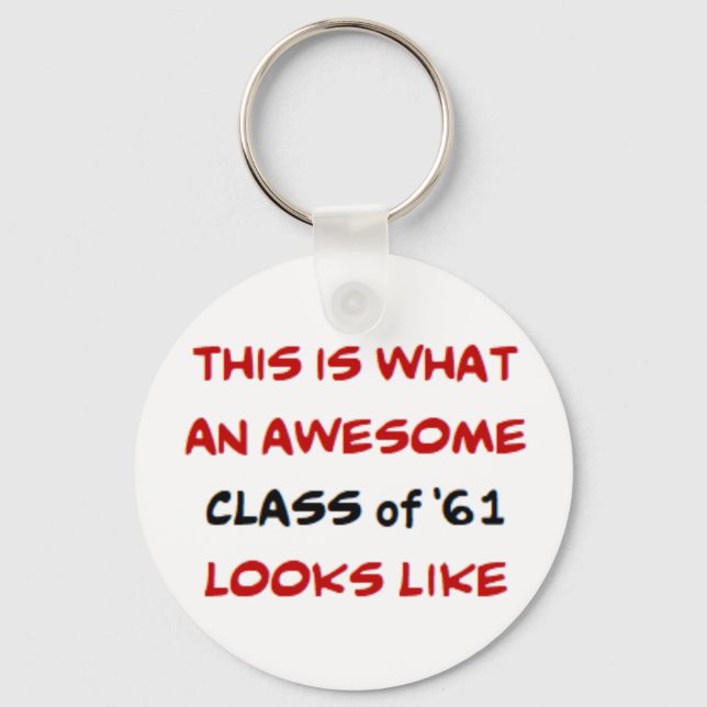 Chaveiro classe de 1961, incrível (Frente)